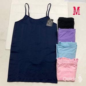 M - NWT 5 pcs Basic Women’s Camisoles
